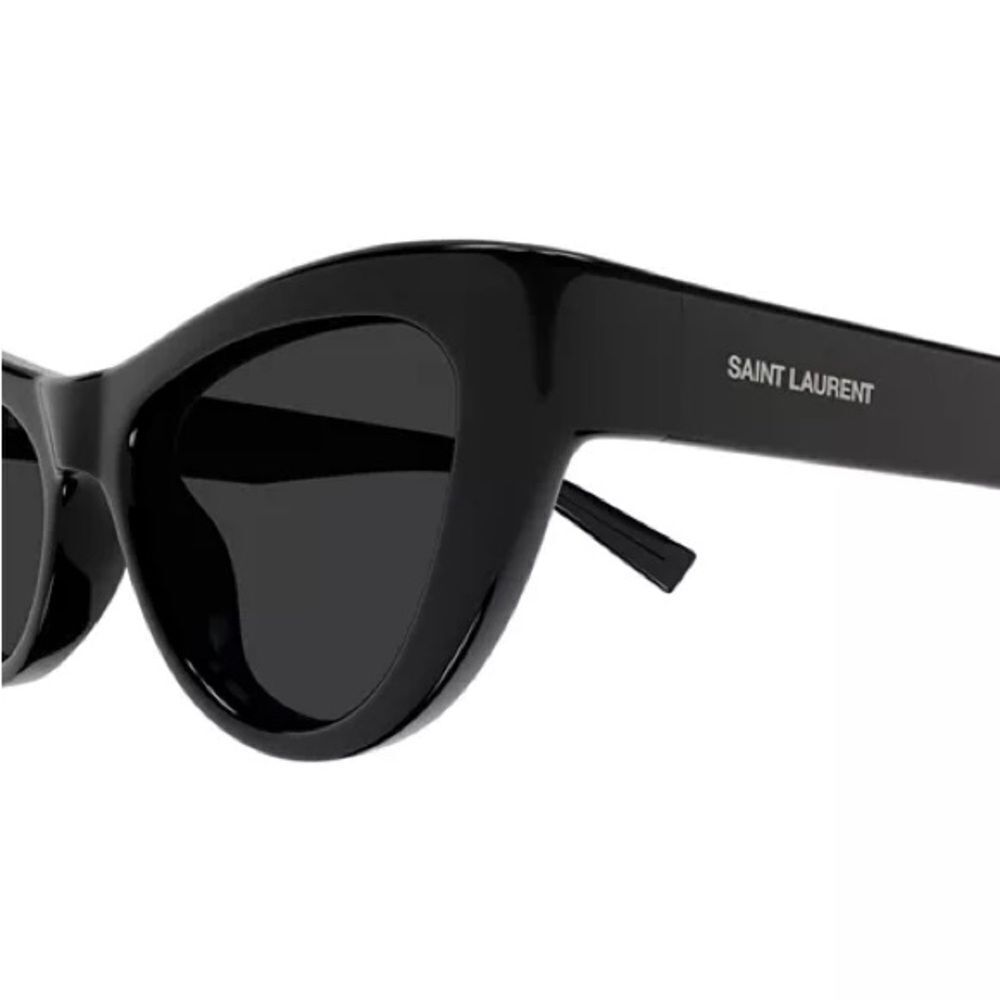 SAINT LAURENT Script Cat Eye Sunglasses, 53mm - Picture 4 of 14